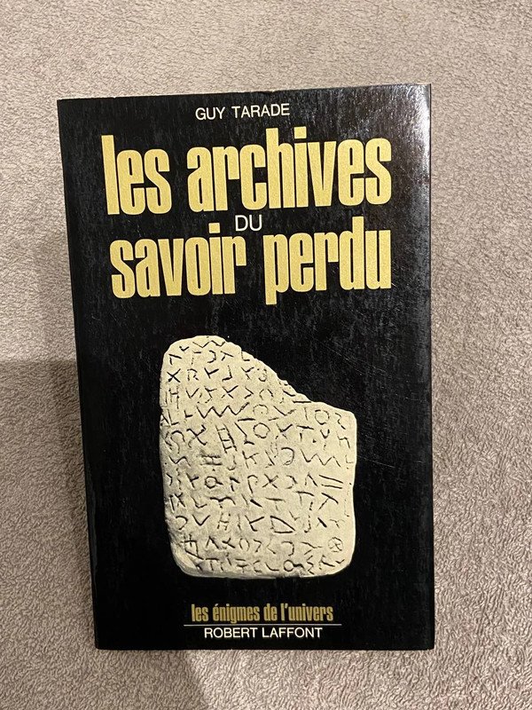 Les archives du savoir perdu