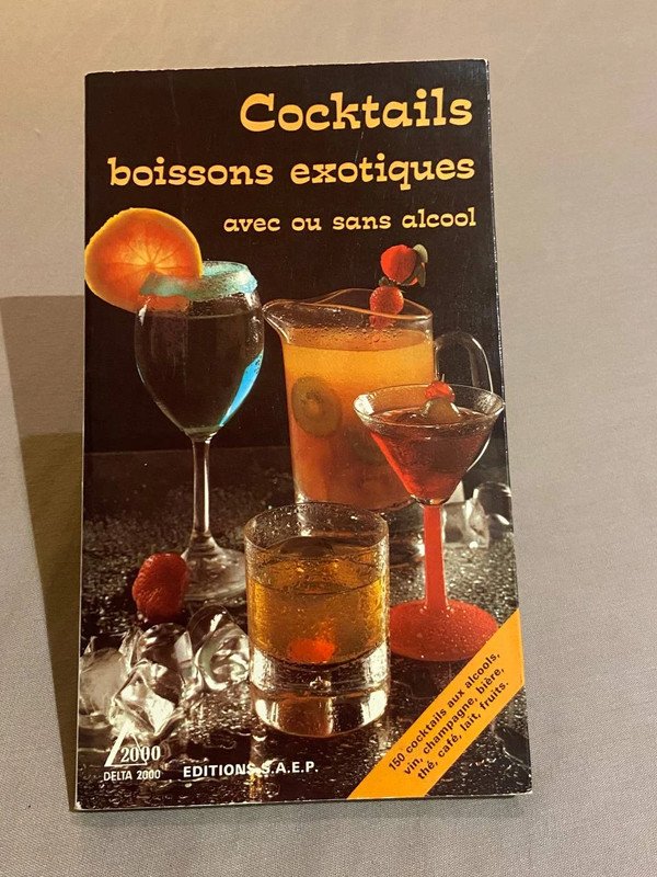 Cocktails boissons exotiques avec ou sans alcool