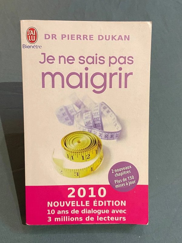 Je ne sais pas maigrir